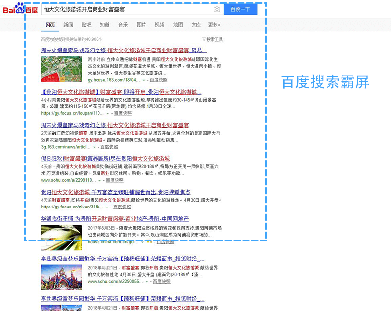 网页软文发布效果